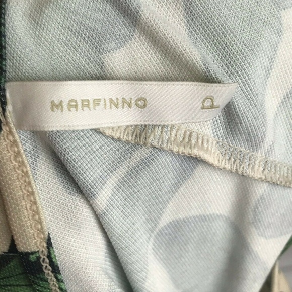 Marfinno Dress Small/Medium Green Cold Shoulder - Picture 6 of 6